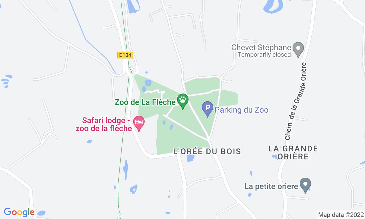 location chalet zoo de la fleche